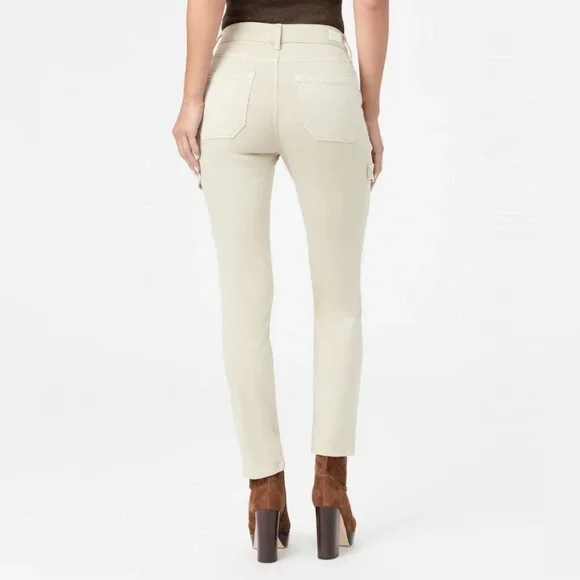 Paige high rise skinny cargo PaigeJolie PantVintage Warm Sand26